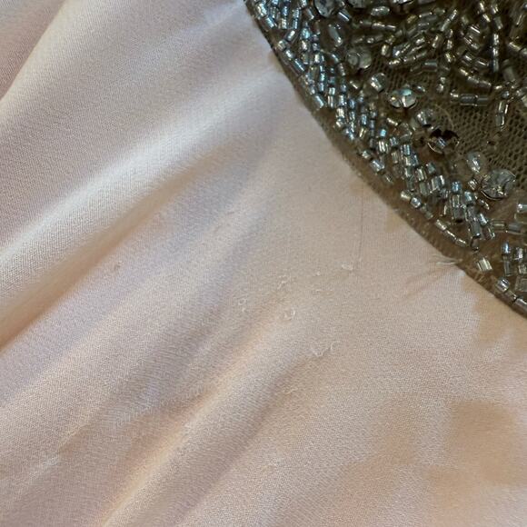 JVN by Jovani Elegant Pink and Gold Women's Dress Size 0 - Picture 6 of 11